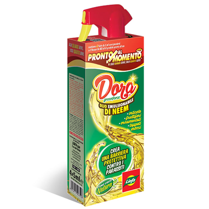 Dora Pam Olio Di Neem Antiparassitario 4pz X 5ml