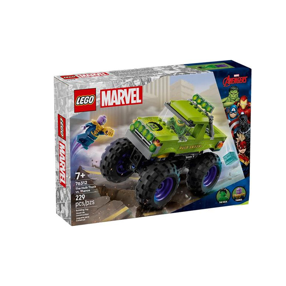 Lego Marvel 76312 Truck Di Hulk Contro Thanos