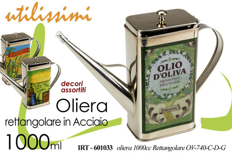 nbr oliera acciaio 1lt assortita 601033 ean 8025569601033