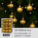 nbr pallina di natale oro 4 cm conf 16pz 3 decori ean 9972016912015