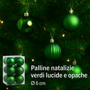 nbr pallina di natale verde 6 cm conf 12pz 2 decori ean 9972016912084