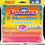 nbr panno microfibra 8pz spontex ean 3384121223010