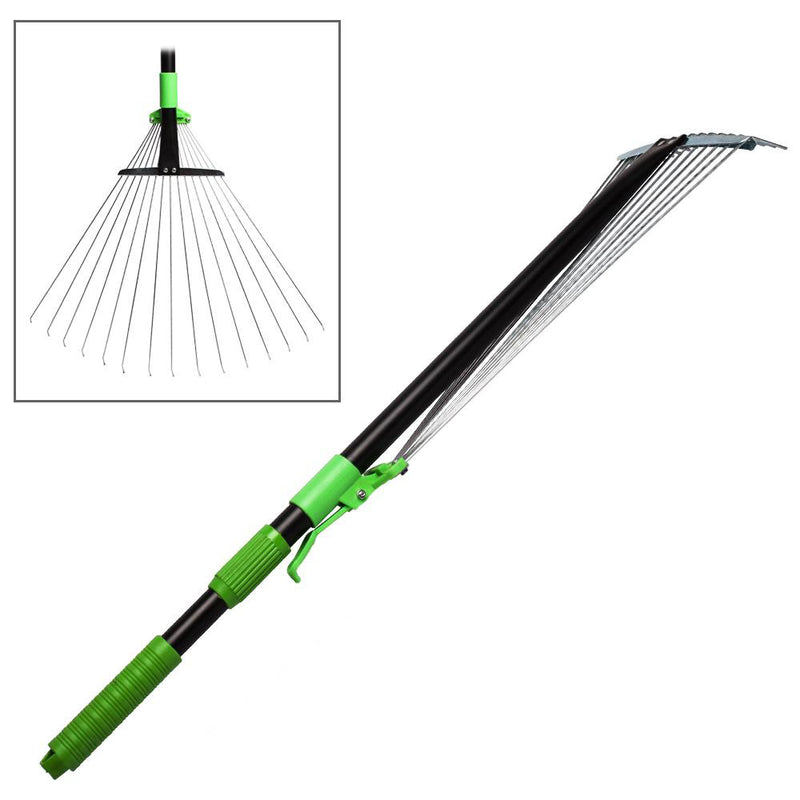 nbr rastrello foglie manico allungabile 0009 polato ean 8051191554256