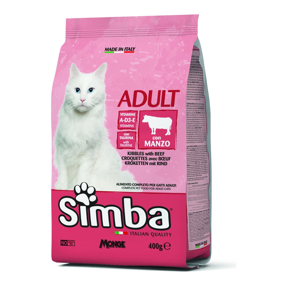 nbr simba crocchette gatto 400g manzo ean 8009470016001