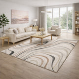 nbr tappeto castro beige effetto legno 150x220 cm ean 9972016923073