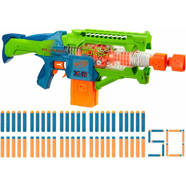 nerf nerf elite 2 0 double punch f6363 ean 5010996137319