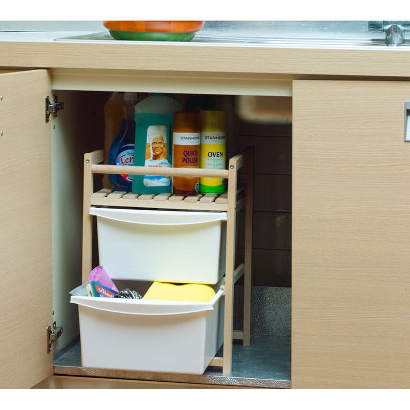 Cassetto Basso Cucina Berlioz POP 80x52x83 Cm - Rovere Tortora, Legno Ingegnerizzato - Foto 12