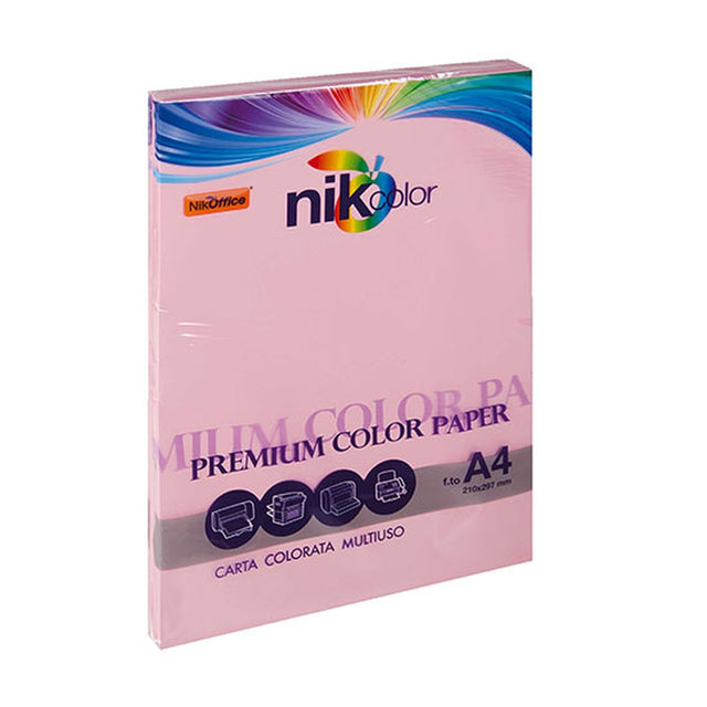nikoffice carta fotocopie 125 fg colori assortiti pastel 160gr ean 8033593059072