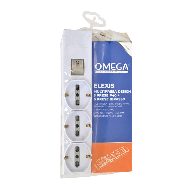 immagine-1-omega-multipresa-elexis-9-uscite-3p406bip-ean-8055384190474