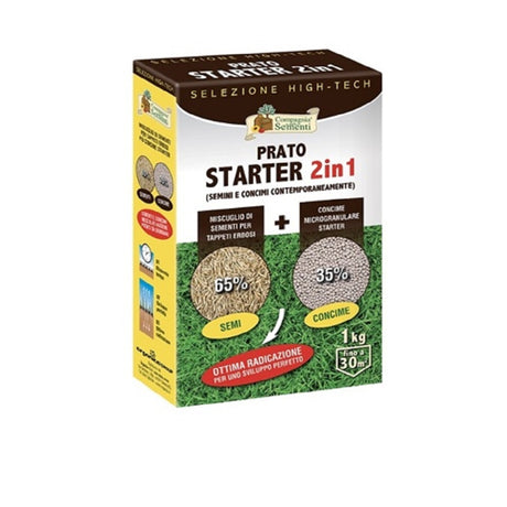 organica prato starter 2 in 1 da 1 kg ean 8006127818025