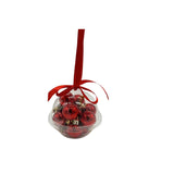 orizzonte christmas pallina natale 12 pz rosso lucido ean 8053482243986