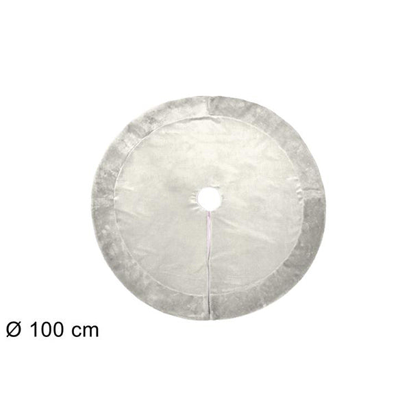 orizzonte christmas tappeto in velluto pelliccia bianco 100cm ean 8053482155531