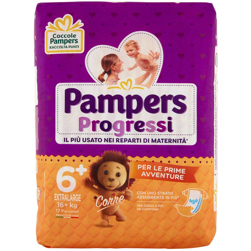 immagine-1-pampers-pampers-progressi-17pezzi-6ms-ex-large-ean-8001480301986