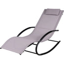 partenope sdraio a dondolo in textilene grigio ean 8024972024408