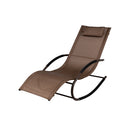 partenope sdraio a dondolo in textilene marrone ean 8024972024439