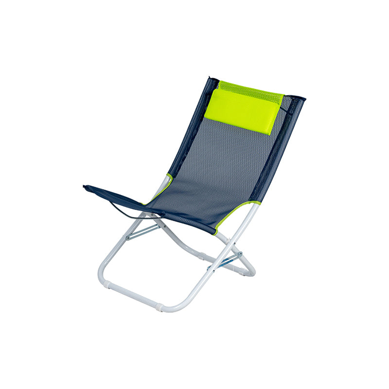 partenope spiaggina neon pieghevole con cuscino blu ean 8051094297724