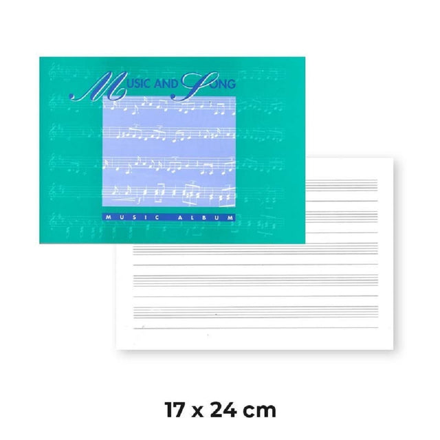 picarta fabrianese album musica formato a5 17x24 cm 16 fogli ean 8011919101087