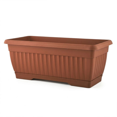 plana balconetta mediterraneo riserva acqua 50 cm terracotta ean 3838851345776