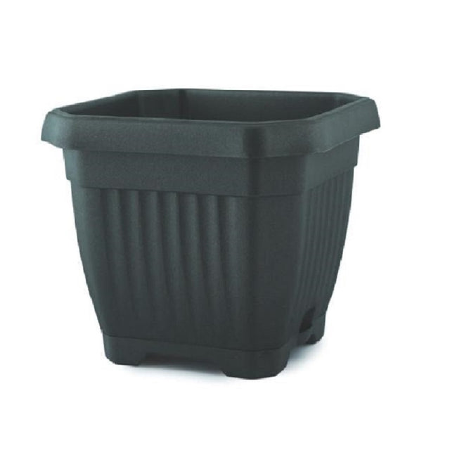 plana vaso quadrato flowerr 24x24 cm antracite ean 3838851444639