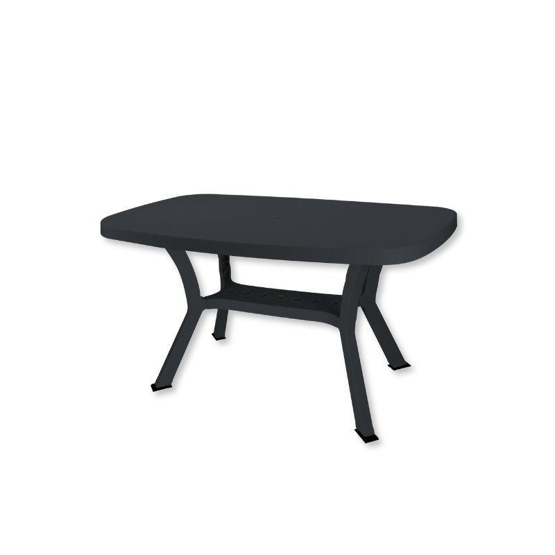plastica alto sele tavolo otello elite resina antracite 140x82x72cm ean 8012824003879