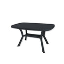 plastica alto sele tavolo ulisse elite resina antracite 177x86x72cm ean 8012824003893