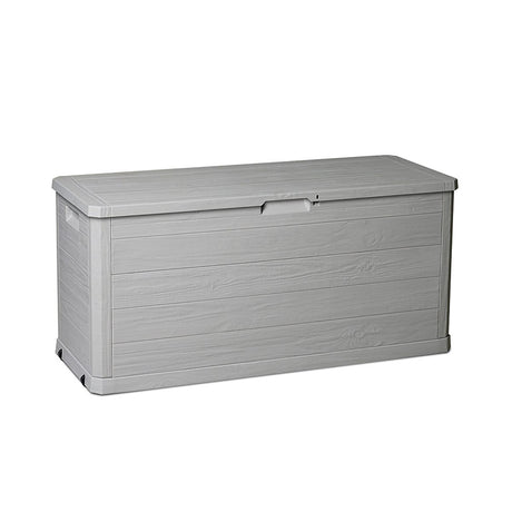 plastmeccanica baule woodys line in resina grigio 117x45x56cm ean 8009371903059