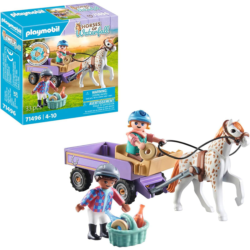 immagine-1-playdoh-playmobil-horses-of-waterfall-carrozza-con-pony-ean-4008789714961