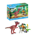 playmobil plamobyl dinos stigimoloch e ricercatore ean 4008789718228