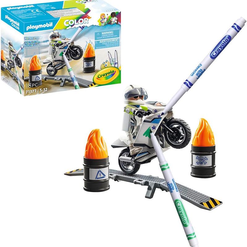 immagine-1-playmobil-playmobil-color-71377-motorbike-ean-4008789713773