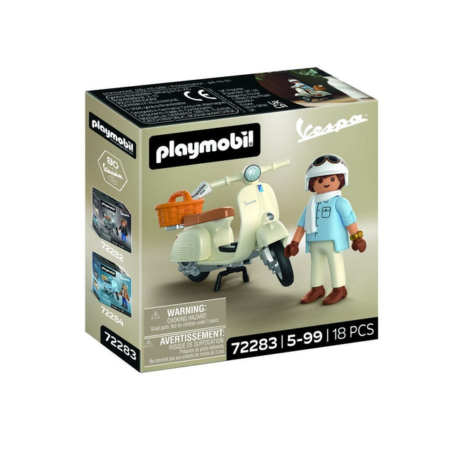 playmobil vespa 80th anniversaryclassic style ean 4008789722836