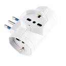 poly pool adattatore 3 prese pluristandard 16a interruttore ean 8008225023493