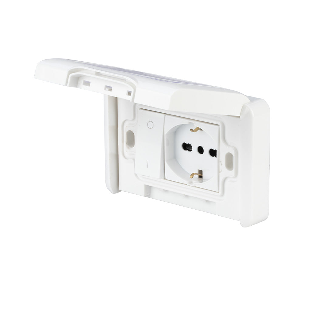 poly pool frutto placca presa pluristandard 1016 a standard ean 8008225060986