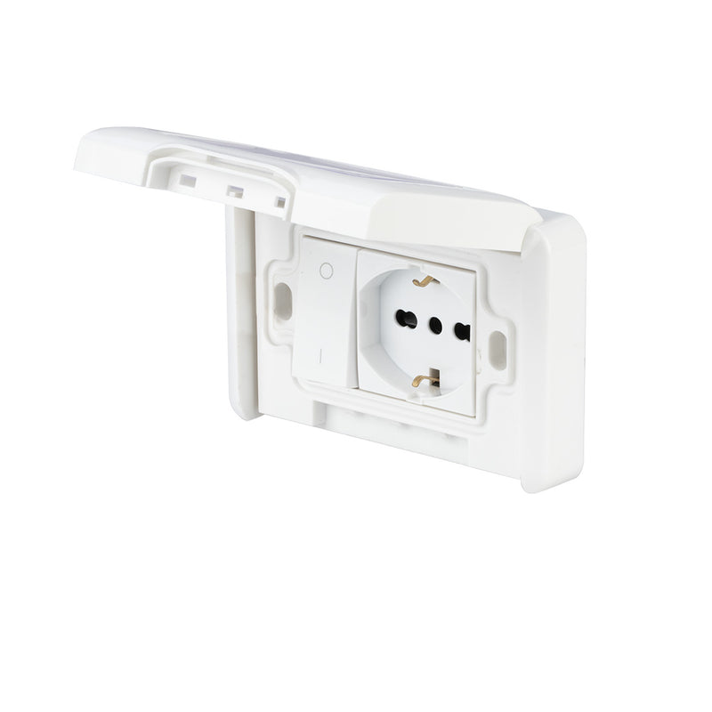 poly pool frutto placca presa pluristandard 1016 a standard ean 8008225060986