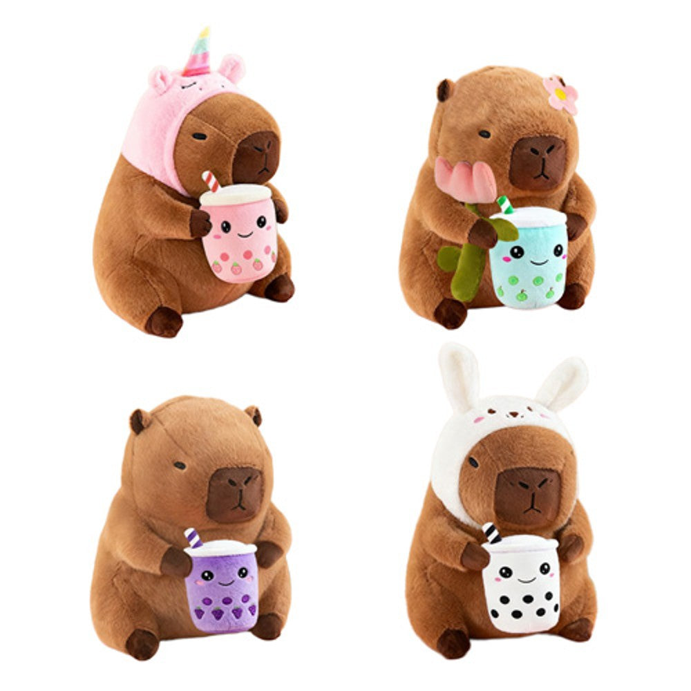 pts capibara bubble tea peluche 30 cm assortito ean 8055305433055