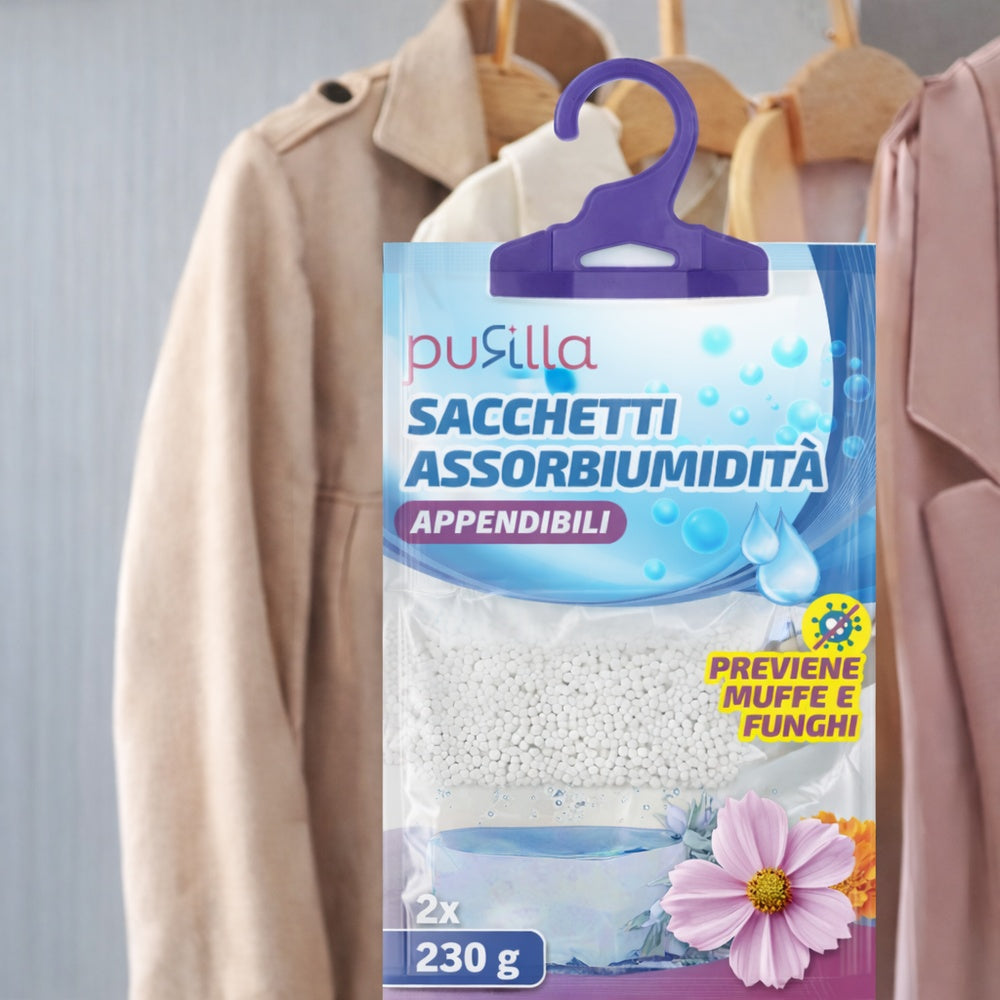 pusilla sacchetti assorbiumidita appendibili 2x230 gr ean 9972016522146