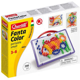 Quercetti Peggy Gears - Gioco Di Ingranaggi Per Bambini 0-14 Anni - 7 Pezzi Con Manovella - Made In Italy - 4