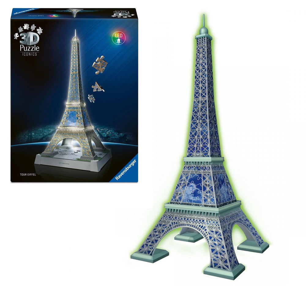 ravensburger puzzle tour eiffel 3d 216 pezzi ean 4005555080244