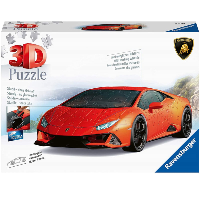 immagine-1-ravensburger-ravensburger-puzzle-3d-11238-lamborghini-huracan-ean-4005556112388