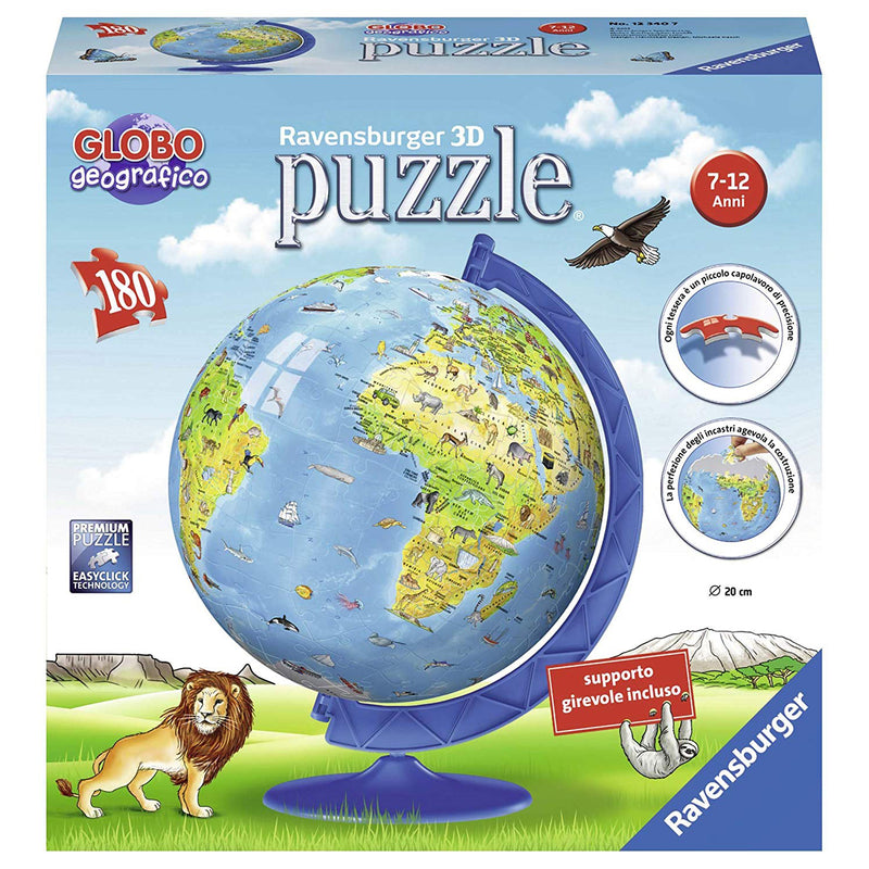 Ravensburger Puzzle 3d 12340 Mappamondo