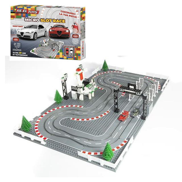 re el toys pista micro slot race ricaricabile ean 8001059009107