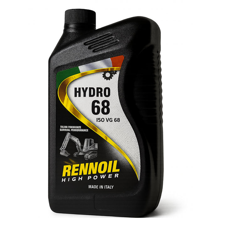 rennnoil olio sustema idraulico rennoil hydro 68 1lt ean 8053677843779