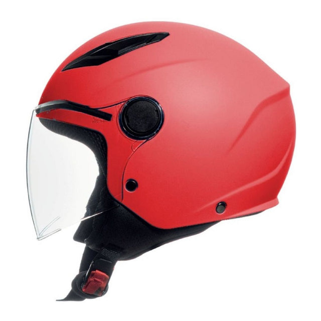 revival casco bimbo con visiera rosso opaco tg l ean 8055727926371