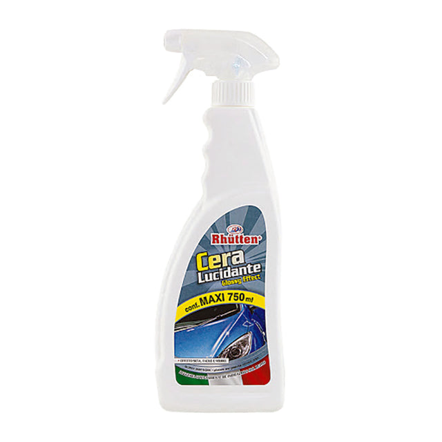 rhutten cera lucidante glossy effect per auto e moto 750ml ean 8016565030255