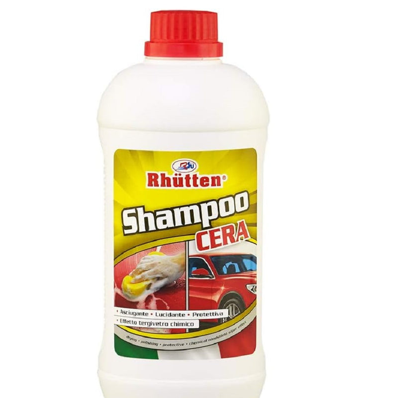 rhutten shampoo per auto cera autolucidante 1l ean 8016565042685