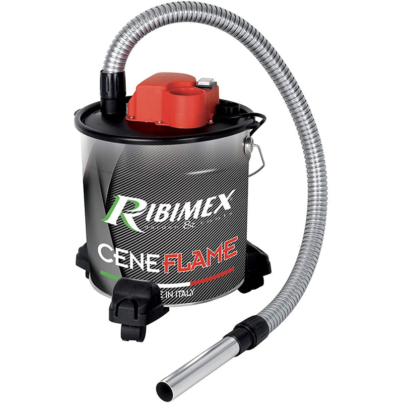 ribimex aspiracenere 18 lt 1200w con ruote ean 8033866841397