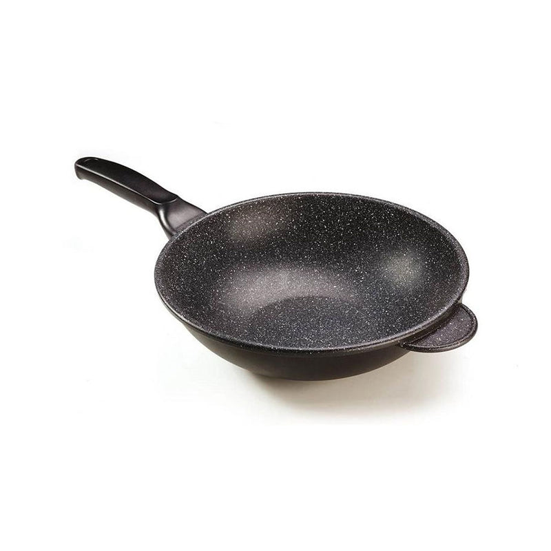 Padella Wok Linea Granito 30 Cm 0380gr Risoli