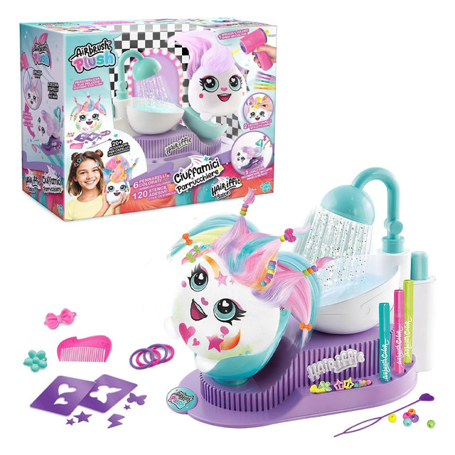 rocco giocattoli airbrush plush hair spa ciuffamici parrucchiere ean 8027679079788