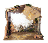 rossi rosa capanna vuota per presepe 15x10x15 cm ean 8018623805010