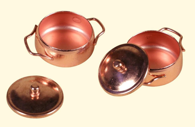 rossi rosa set 2 pentole in rame per presepe ean 8018623867575