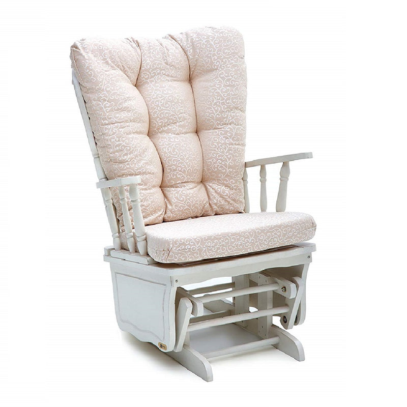sal mar poltrona dallas dondolo in legno bianco ean 8055965549271